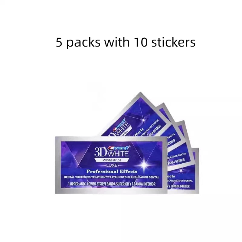 Crest 3D White Enhanced Teeth Whitening and Staining Removal Quick for Yellow Teeth